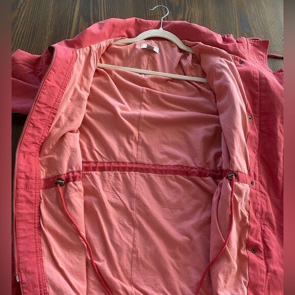 Loft Cotton Linen Blend Jacket Pink Women’s Size Small GUC - Picture 14 of 15